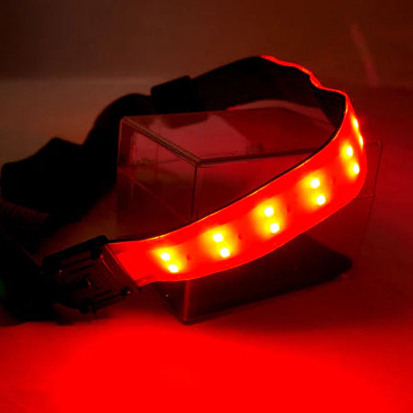 Red-Only LED Headlamps for Dark Adaptive Lighting