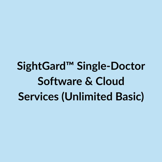 SightGard™  Single-Doctor Software & Cloud Services (Unlimited Basic)