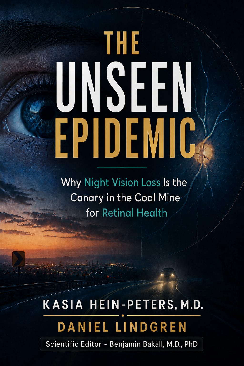The Unseen Epidemic - Why Night Vision Loss is the Canary in the Coal Mine for Retinal Health (PREORDER)